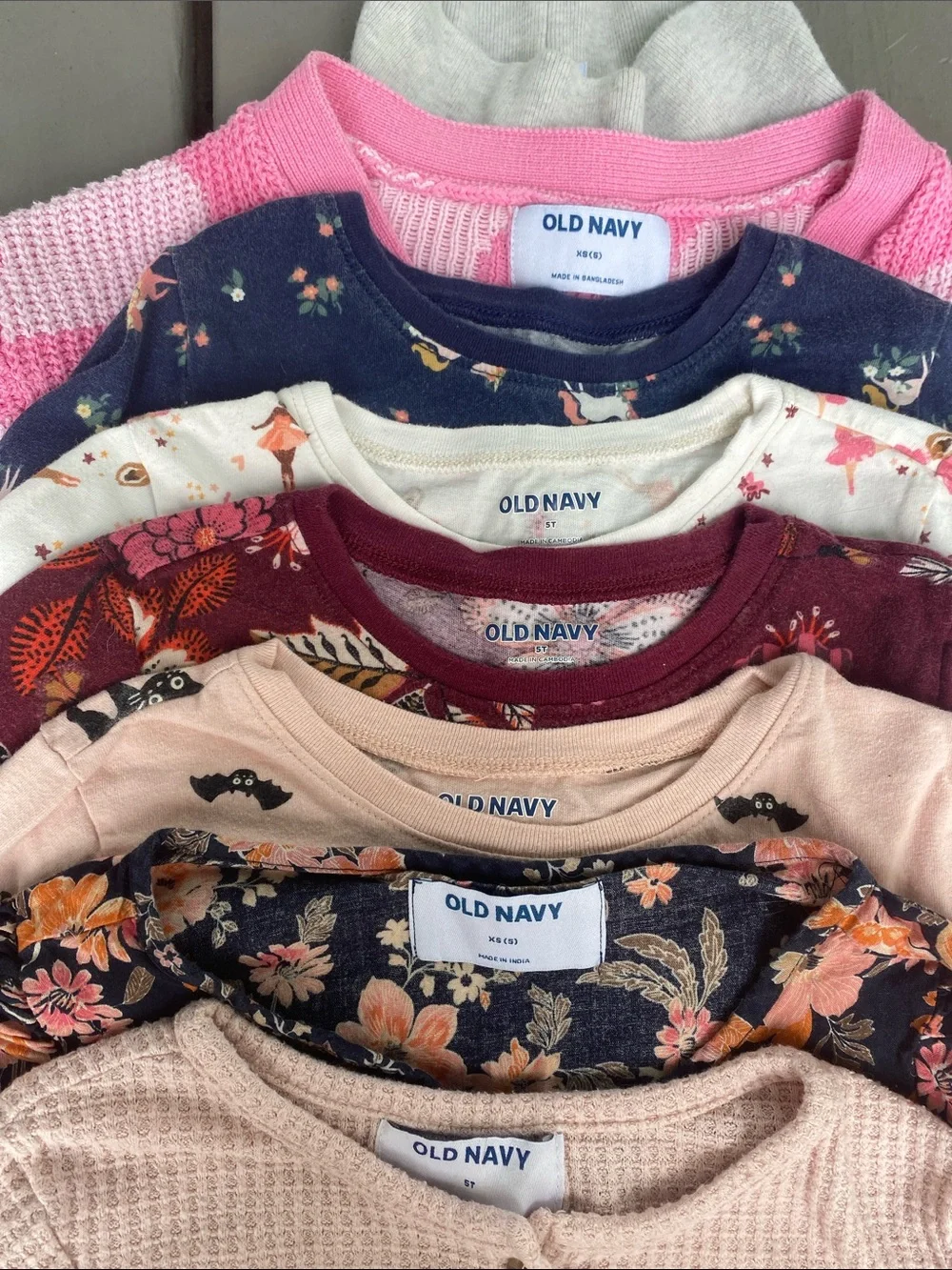 Old Navy Girls 5T Fall long sleeve dresses cardigan athleisure leggings bundle